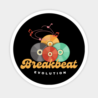 BREAKBEAT - Evolution (gold) Magnet